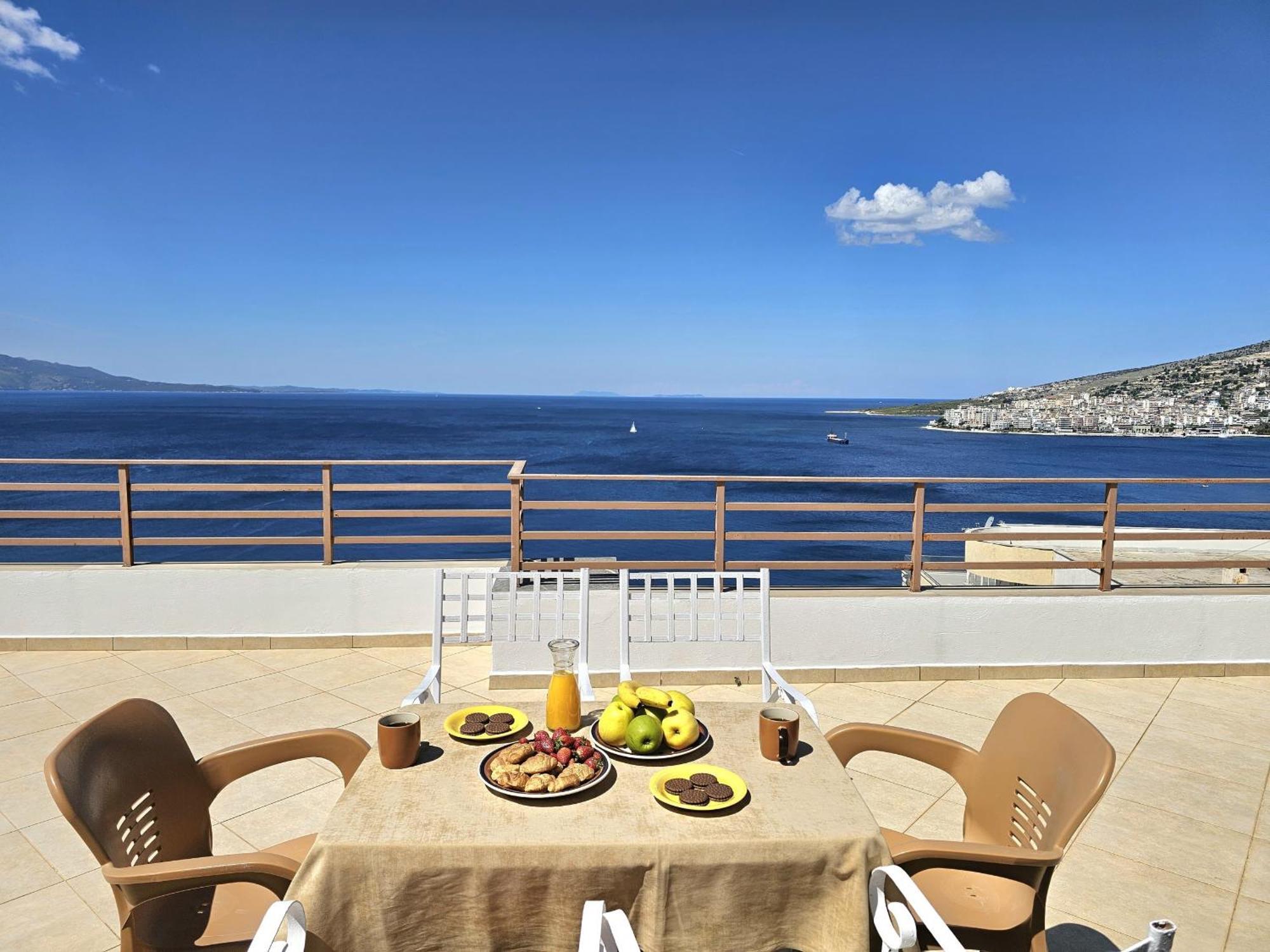 Апартаменти Sunset Penthouse Саранда Екстер'єр фото