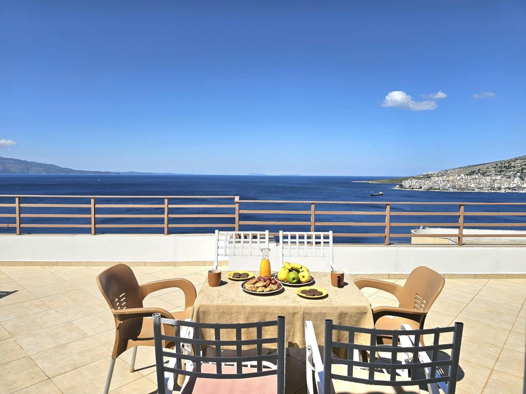 Апартаменти Sunset Penthouse Саранда Екстер'єр фото