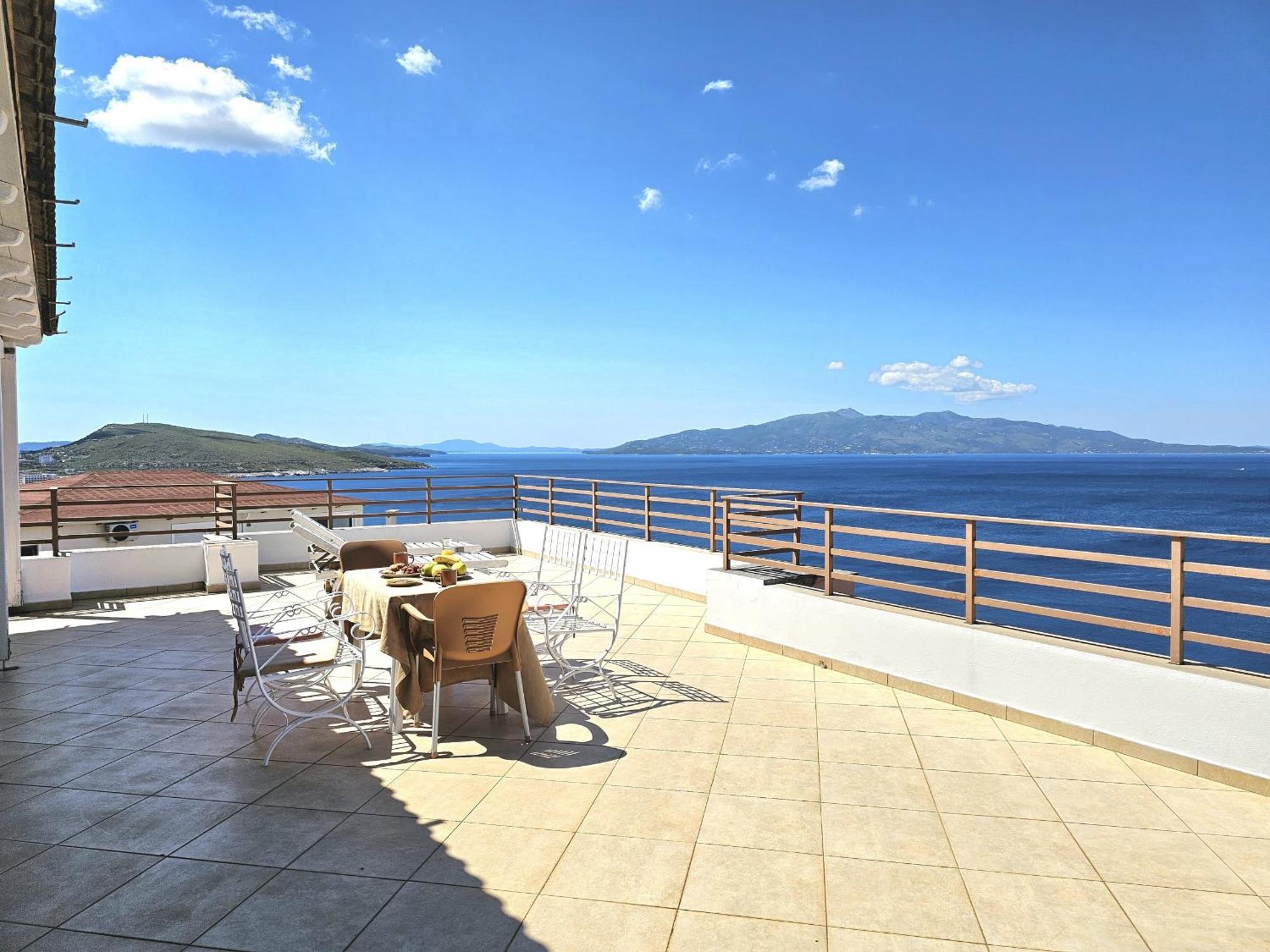 Апартаменти Sunset Penthouse Саранда Екстер'єр фото