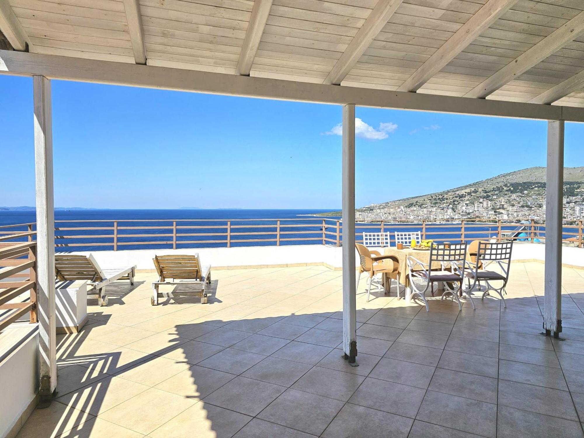 Апартаменти Sunset Penthouse Саранда Екстер'єр фото